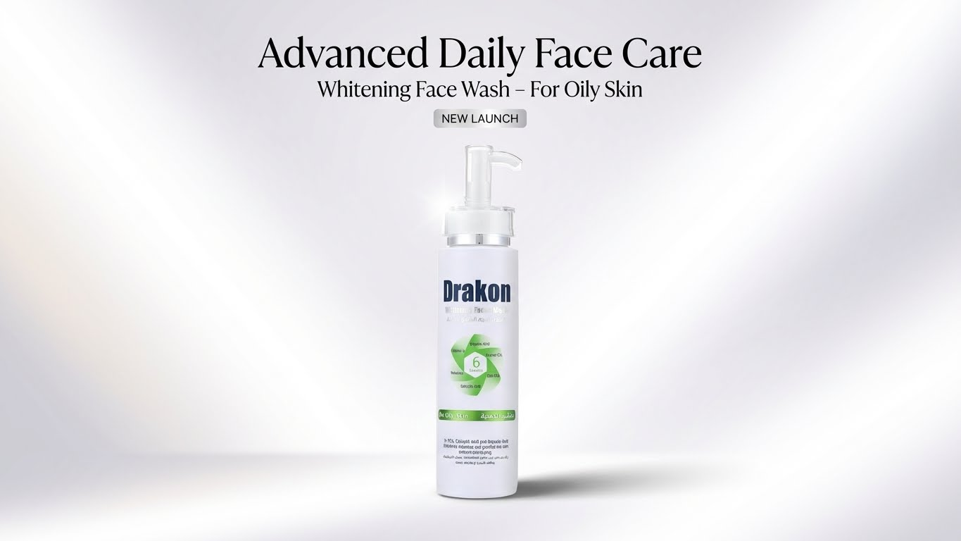 Drakon whitening facial wash for oily skin - 200 ml