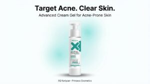 XQ Acne Prone Skin Cream Gel - Acne Prone Skin Gel Cream - Salicylic Acid, Niacinamide & Tea Tree Oil - Oil Control & Reduce Acne Effects - 50g