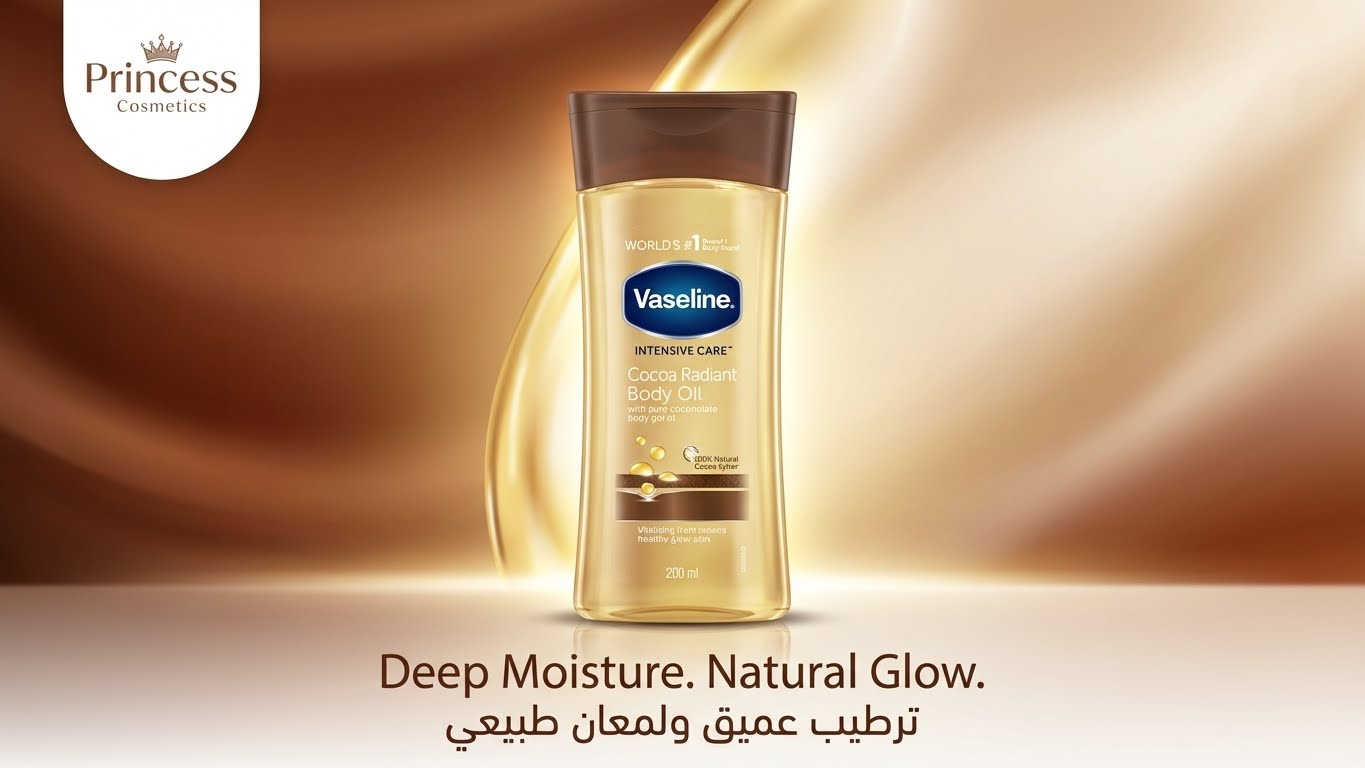 🤎 Vaseline – Intensive Care Cocoa Radiant Body Oil