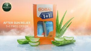 BOBAI Anti-Shine Sunscreen Gel, SPF50, 60 gm - 2 Pieces