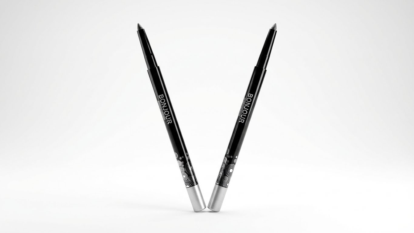 BONJOUR Eye & Lip Liner Pencil WaterProof, Black