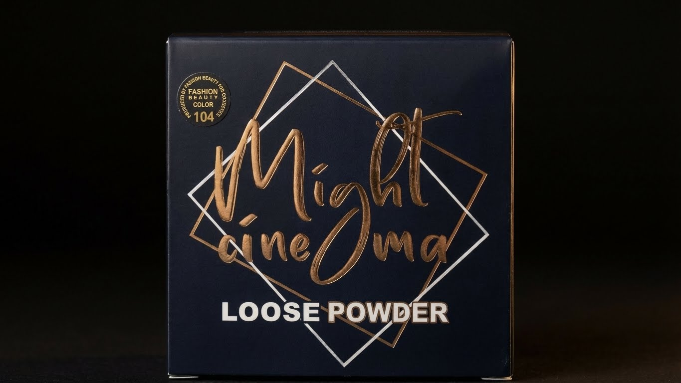 Might Cinema Loose Powder Matte Finish With Sponge