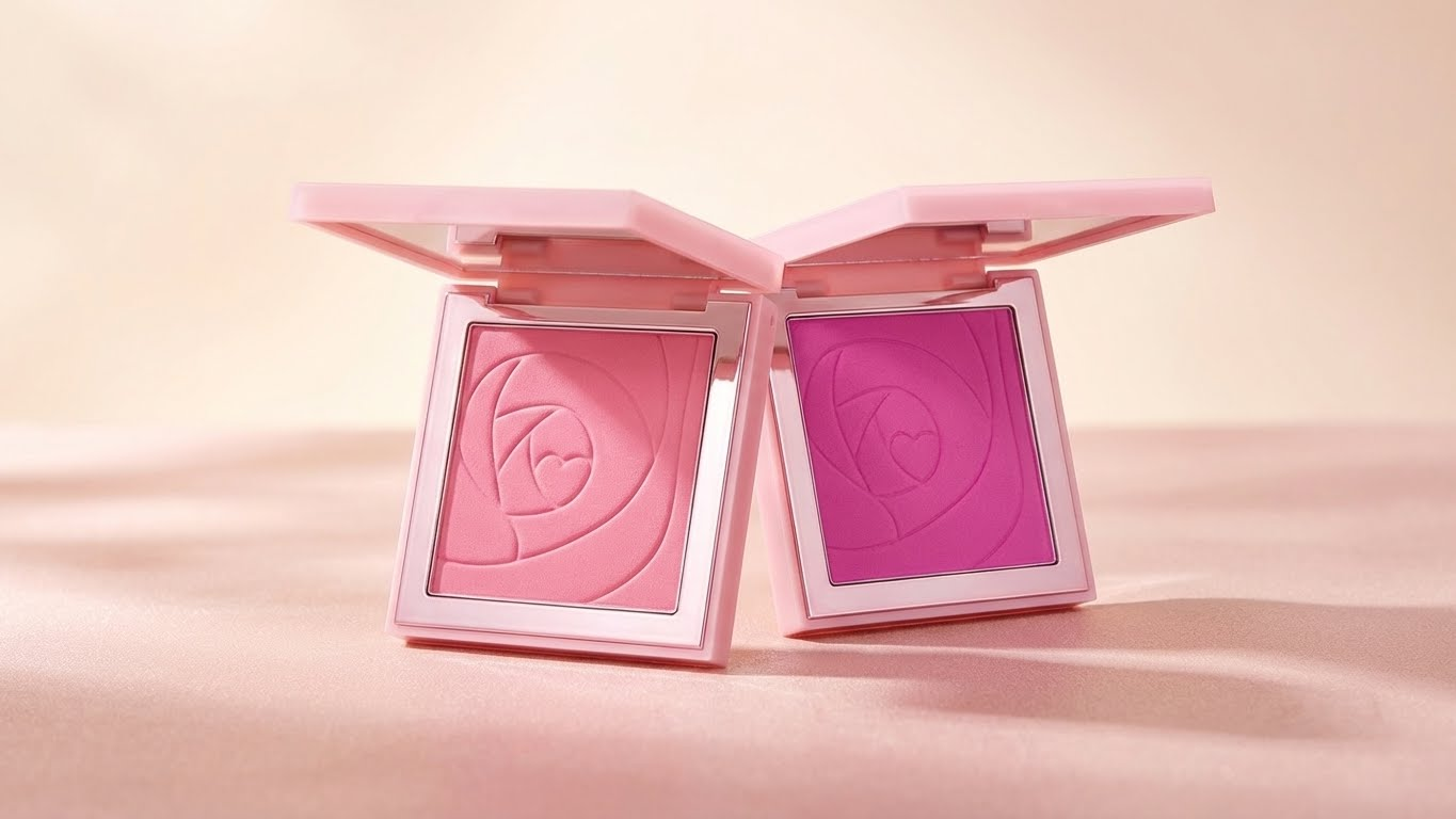 SHEGLAM Love Dive Tender Heart Powder Face Blush High Pigmented Long Lasting Matte Finish Blush - You're Peachy