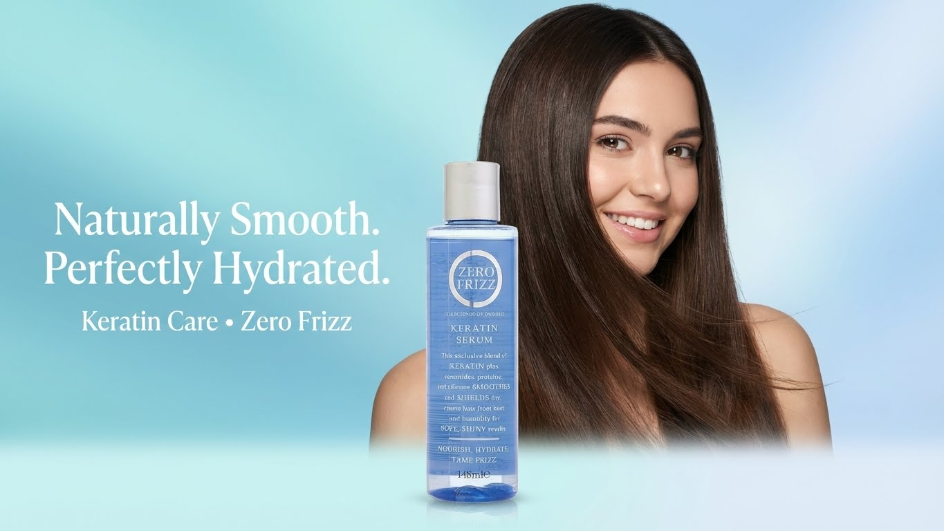 Zero Frizz Keratin Corrective Hair Serum - 148 ml