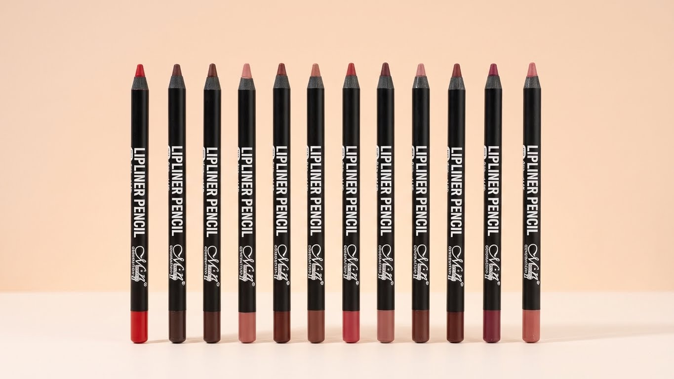 قلم تحديد شفاه من ميناو - 12 لون - 12 قطعة