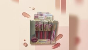 روج جليتر كيس بيوتي (كود 0461) - لمعان كريستالي وجاذبية لا تُقاوم | Kiss Beauty Glitter Lipstick 0461