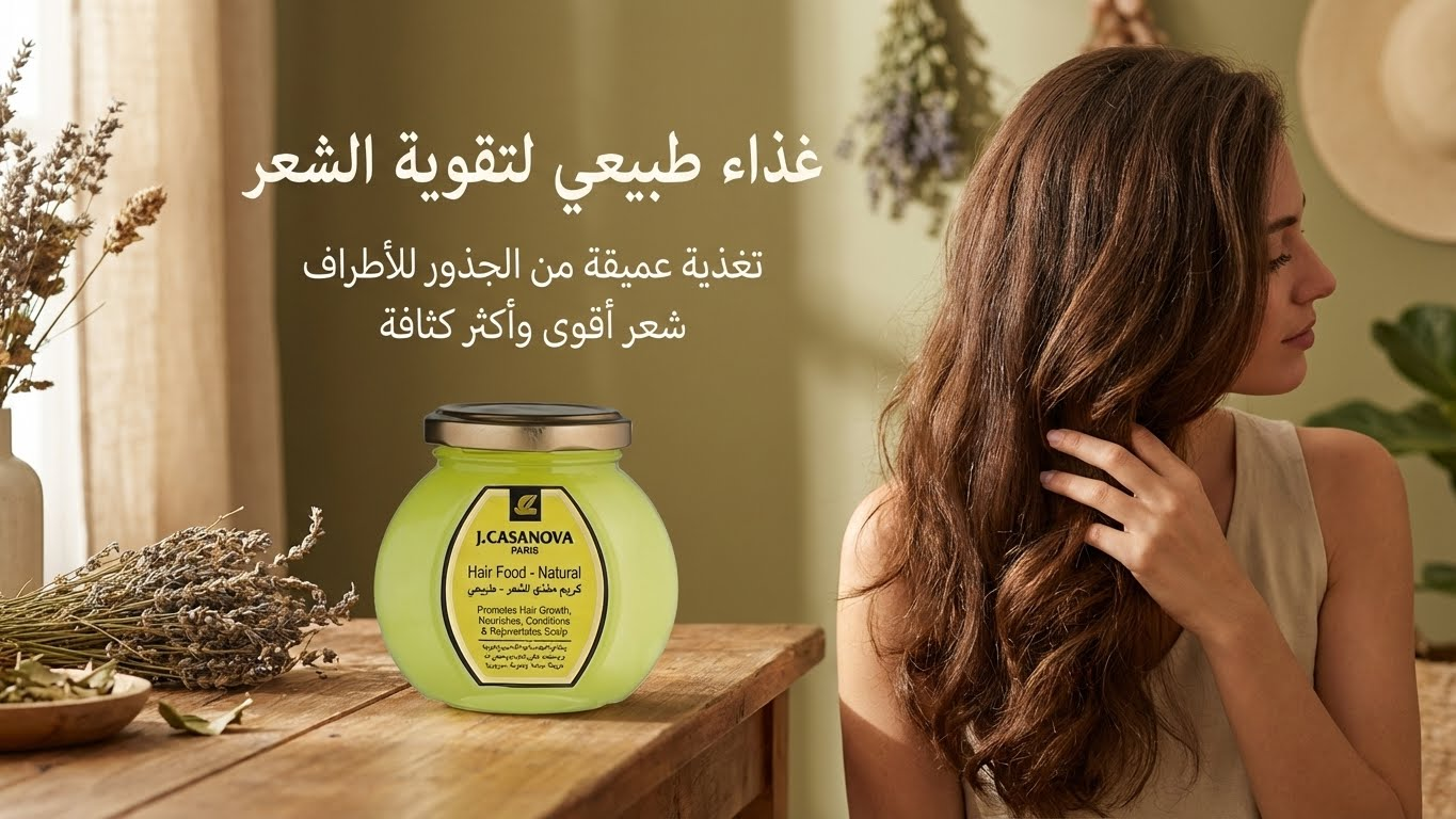 J.Casanova Paris Hair Food - Natural 150 gm