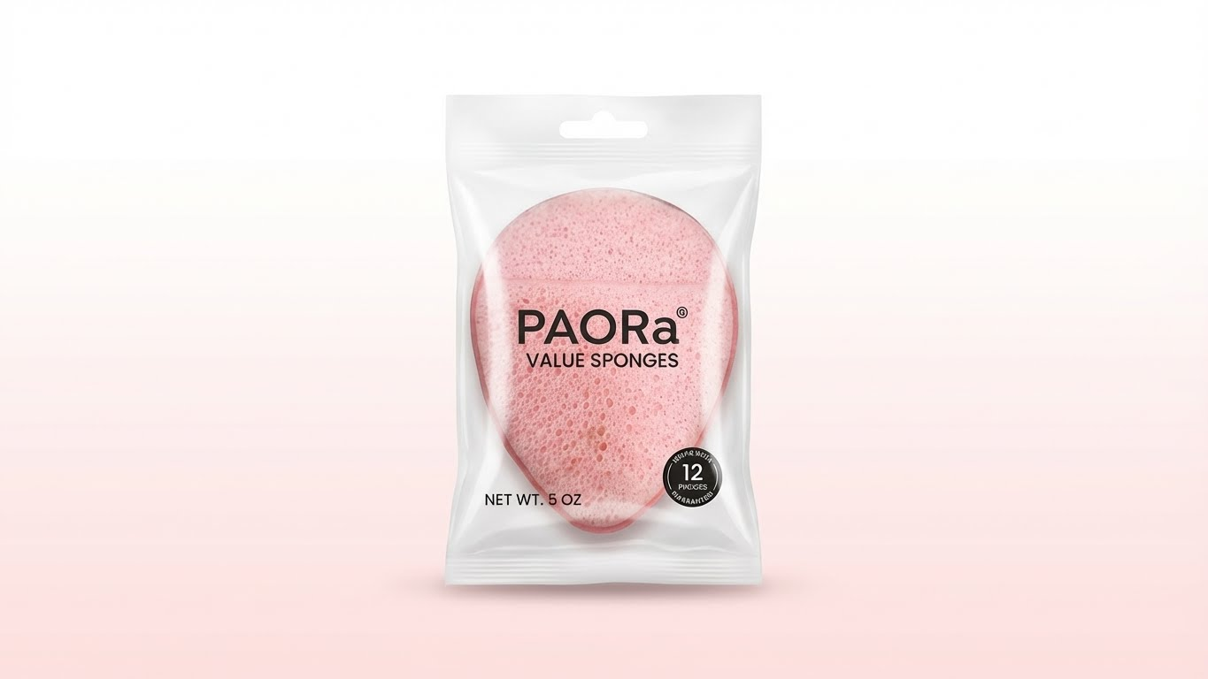 سفنجة اسكراب للوجه – تقشير لطيف وتنظيف عميق للبشرة