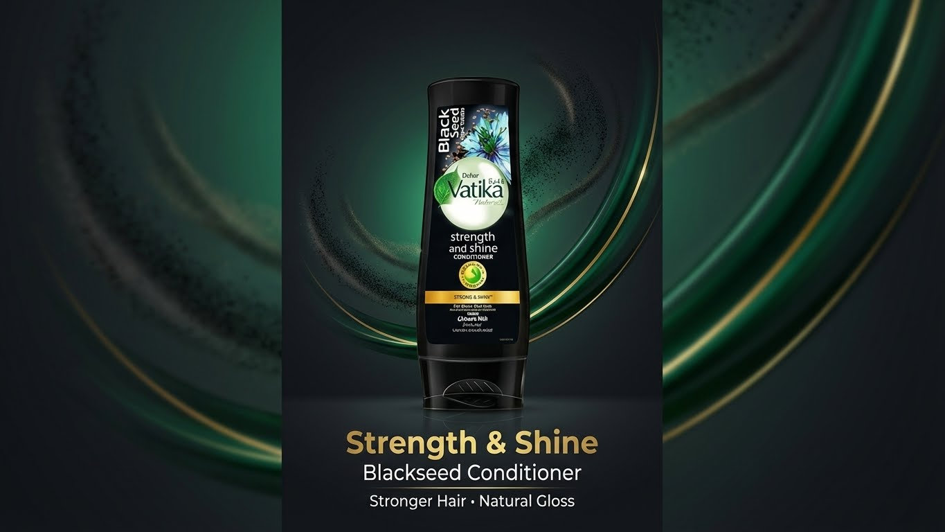 Vatika Naturals Blackseed Conditioner (360mL)