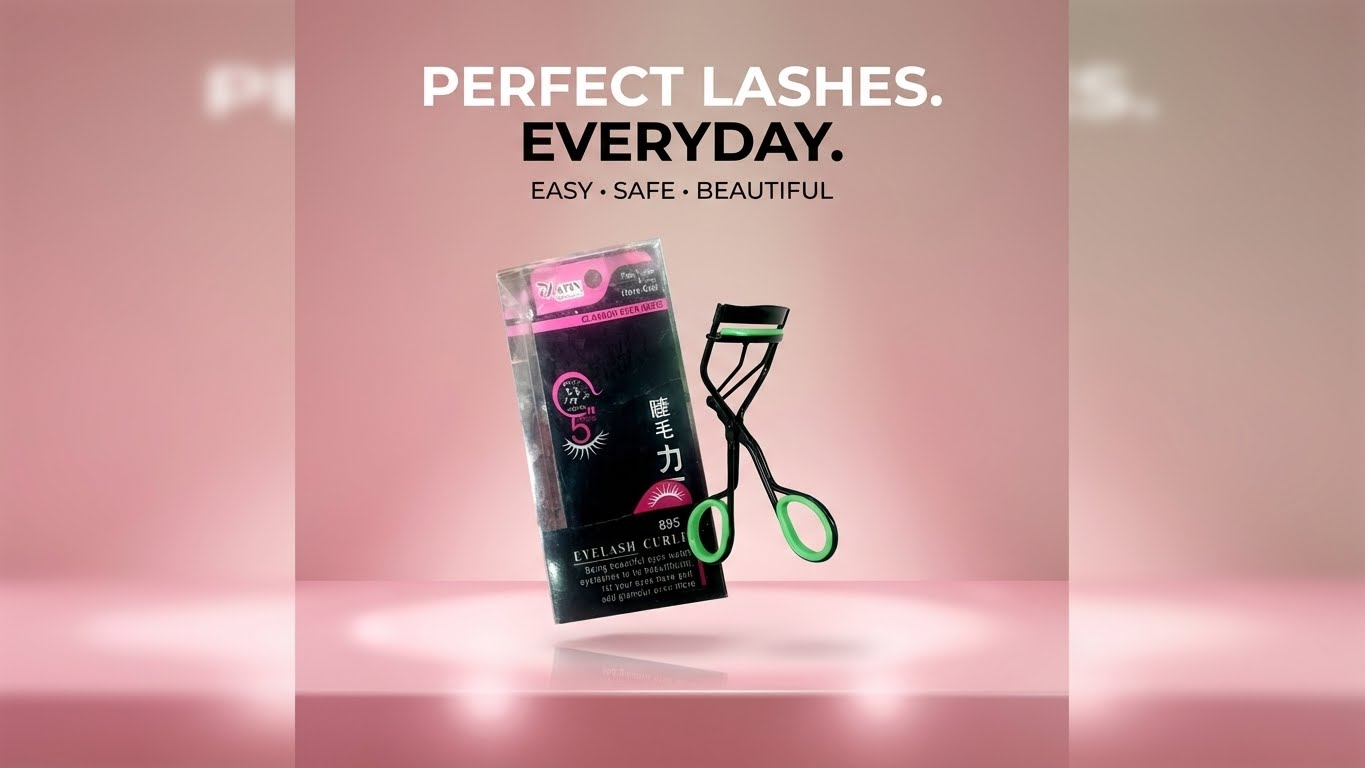 مكبس رموش احترافي لتقويس وتكثيف الرموش