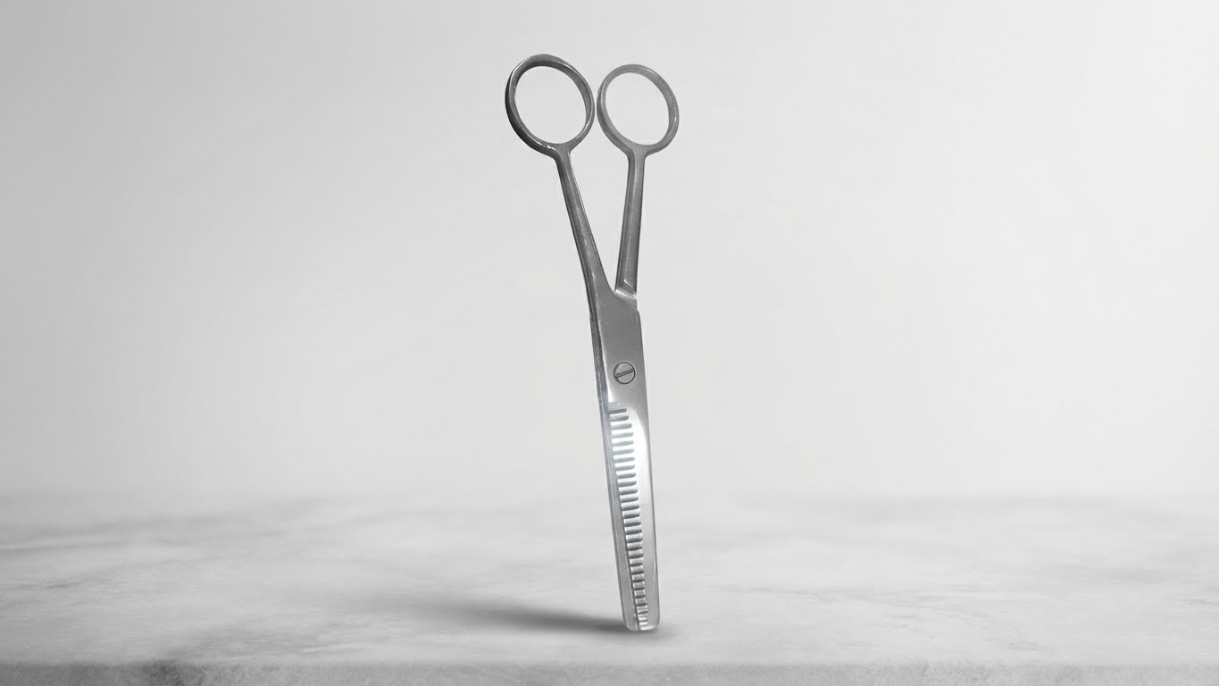 مقص تخفيف الشعر الاحترافي (مقص مشرشر)