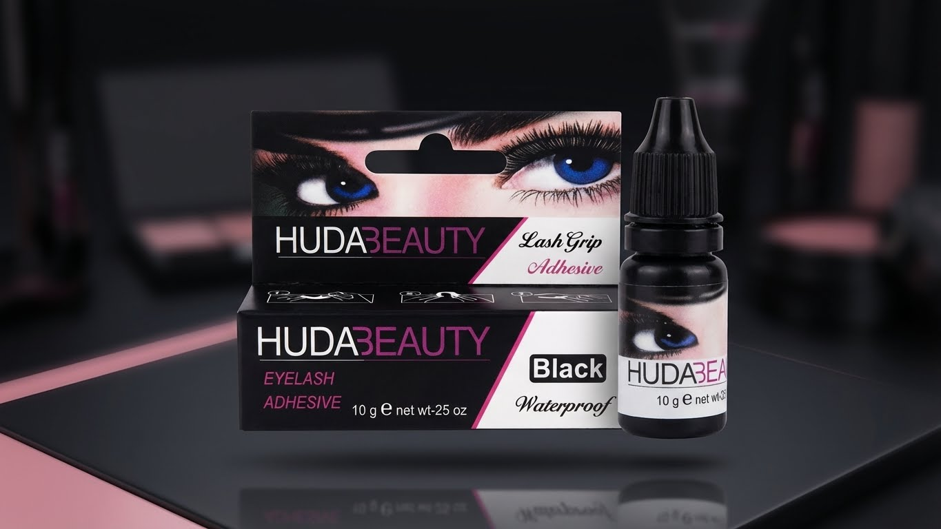 غراء رموش أسود مقاوم للماء – ثبات قوي