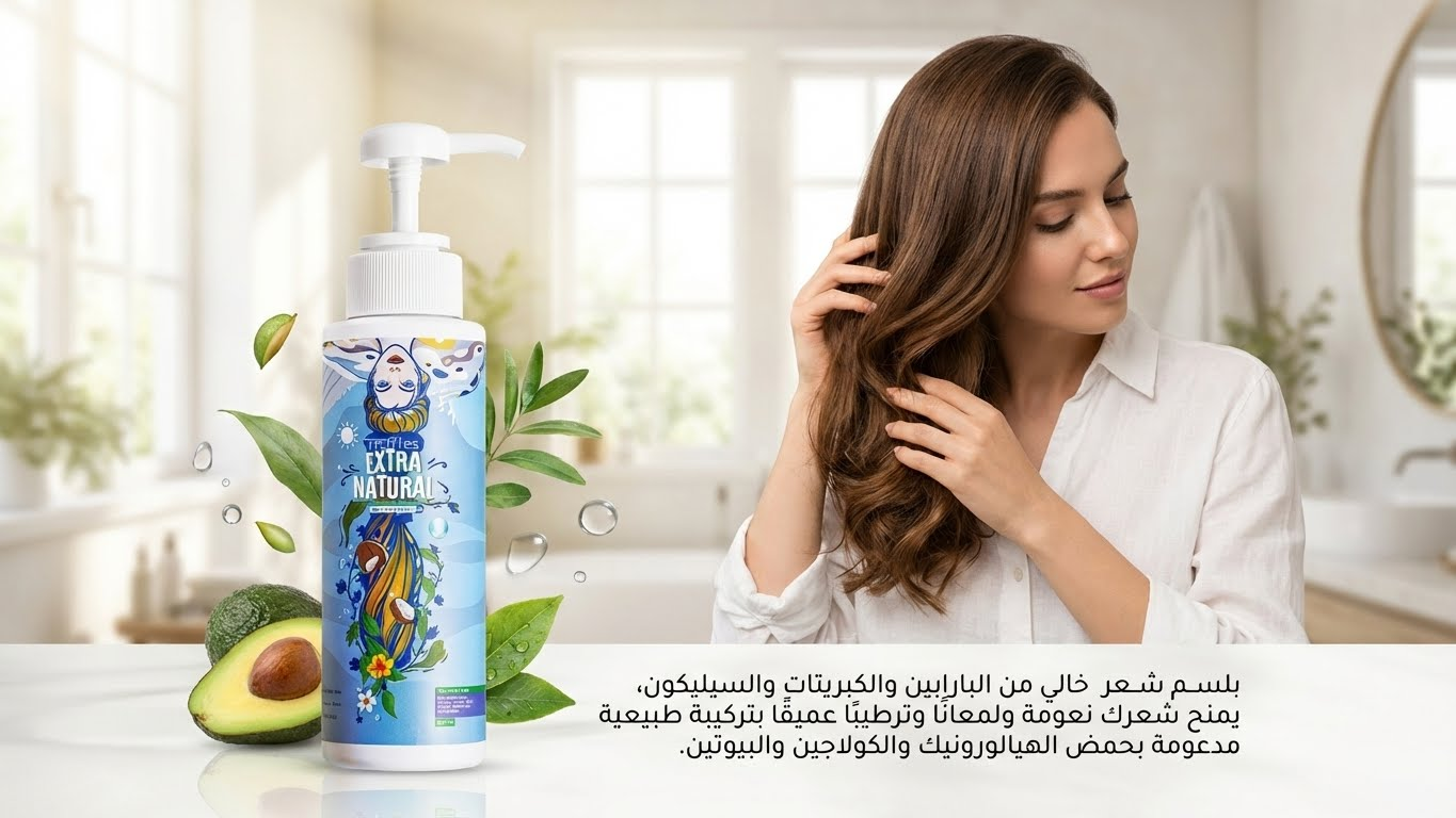 ترفلز بلسم شعر مكونات طبيعيه 350 مل