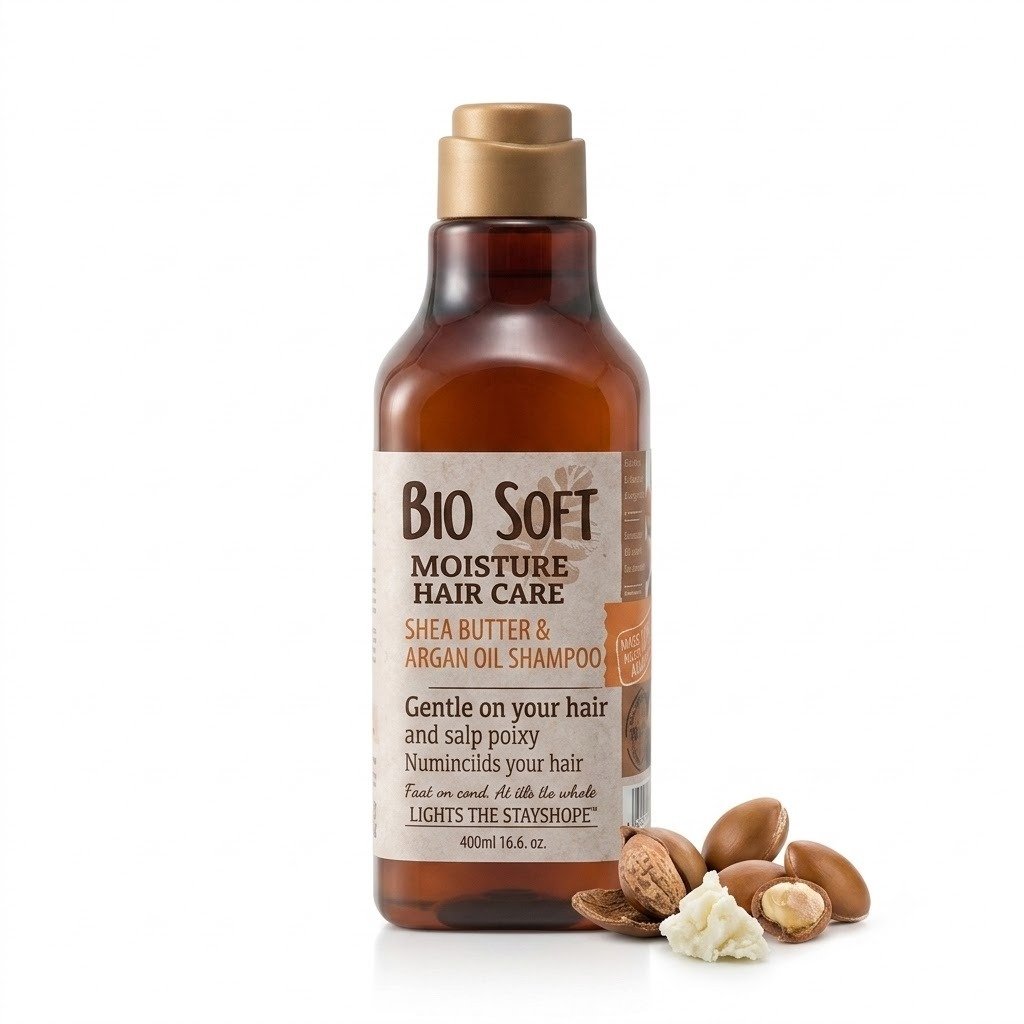 Bio Soft Shampoo Shea Butter And Argan Oil 490 Ml Brawn Bio Soft Shampoo Shea Butter And Argan Oil 490 Ml Brawn