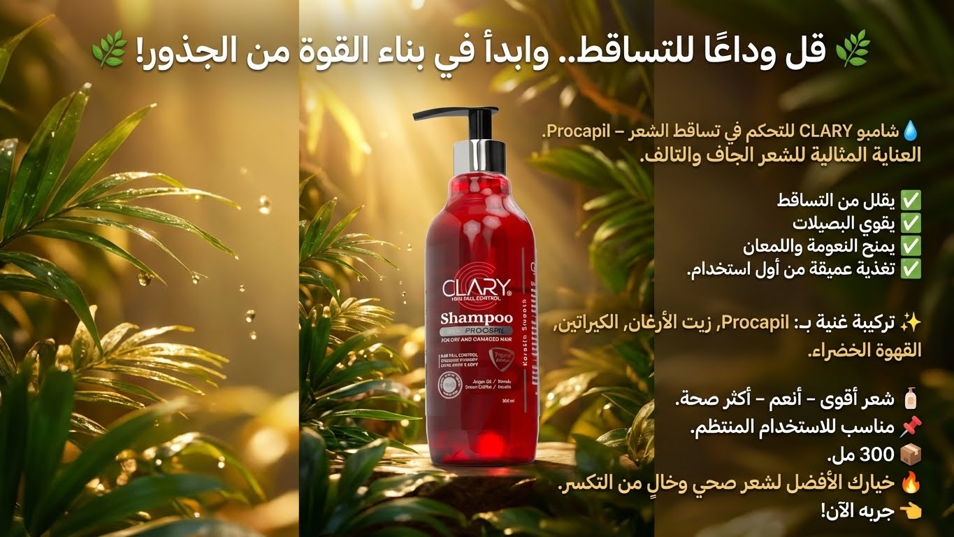CLARY Shampoo Hair Fall