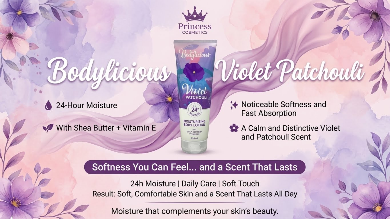 Bodylicious Body Lotion Violet Patchouli 236 Ml