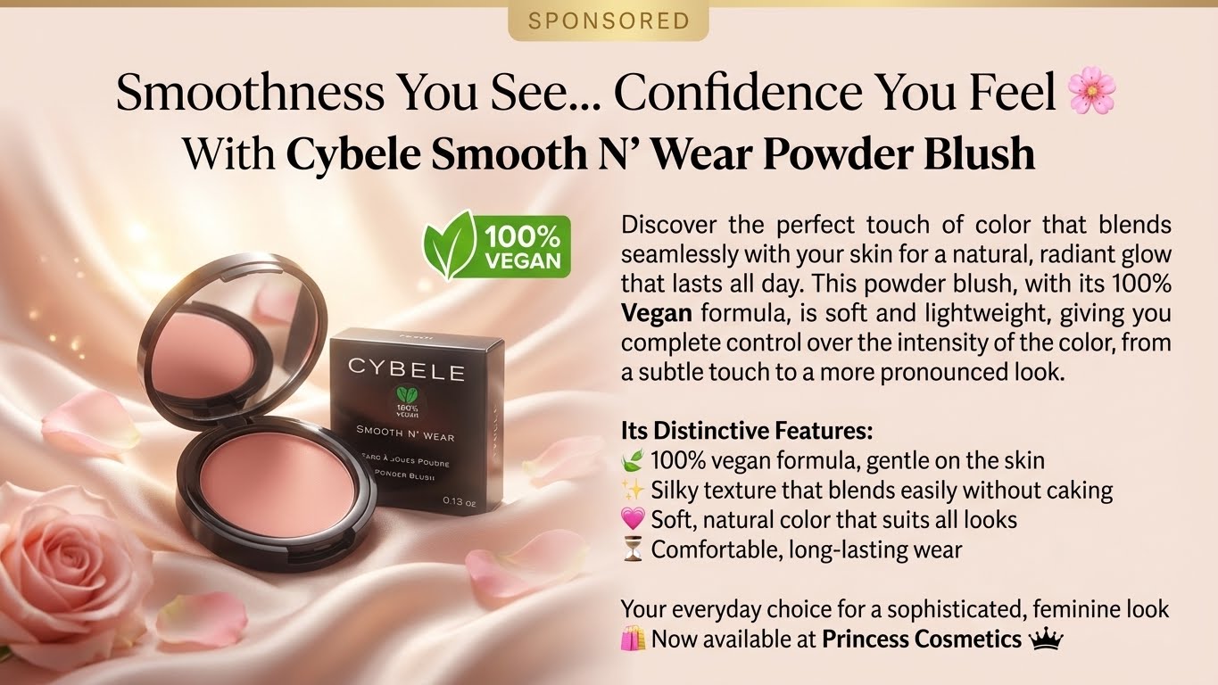 Cybele smooth n`wear powder blush