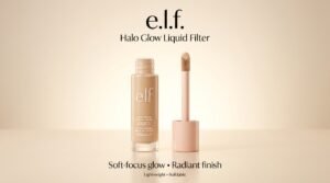 e.l.f. Halo Glow Liquid Filter, Complexion Booster For A Glowing, Soft-Focus Look, Infused With Hyaluronic Acid, Vegan & Cruelty-Free, 0 Fair