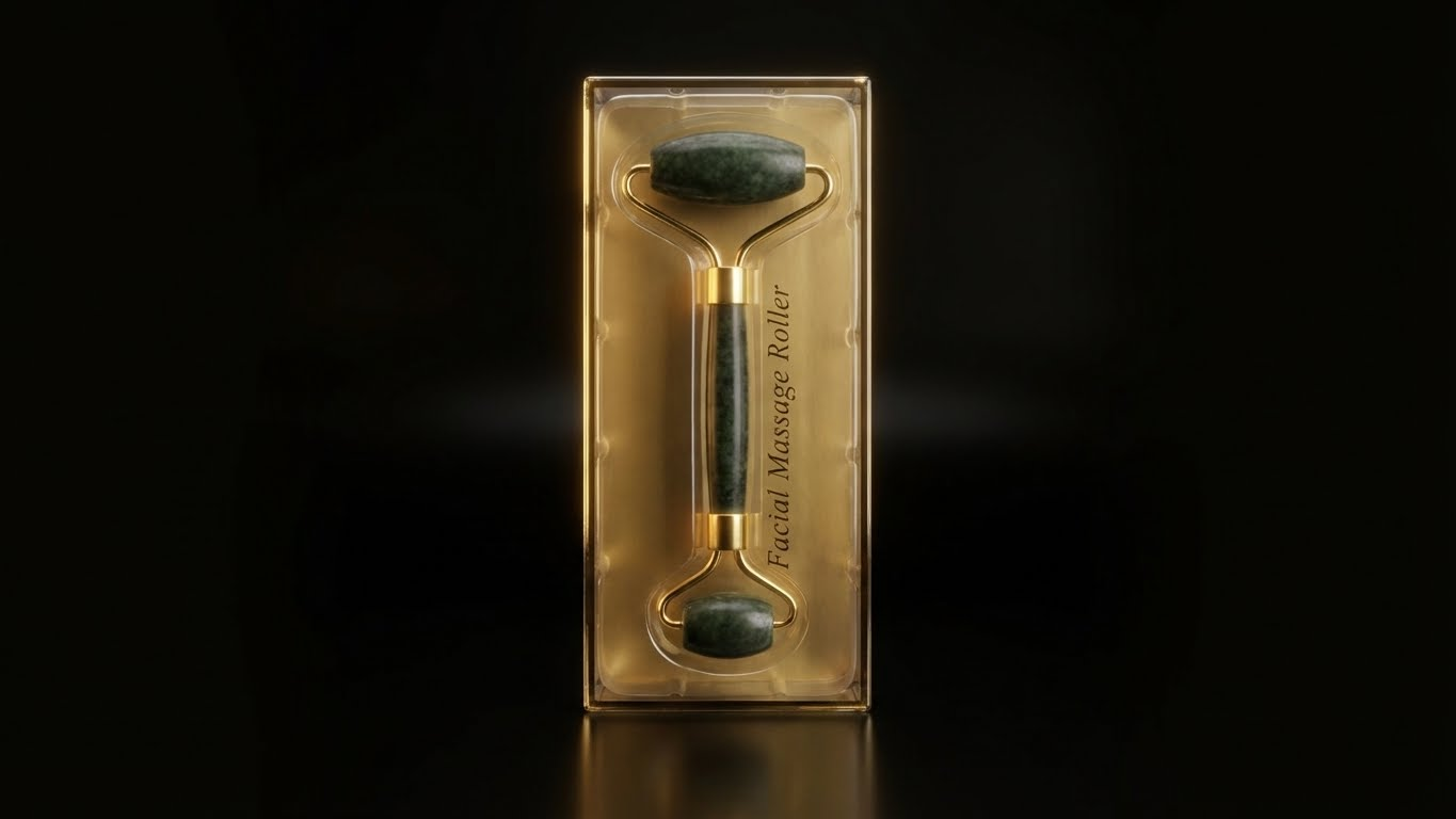 رولر مساج الوجه مزدوج – Facial Massage Roller