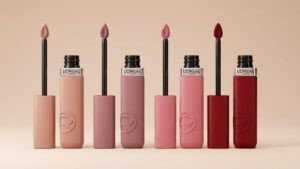 L'Oréal Paris Liquid Lipstick, Intense Colour, Longwear Matte Formula with Hyaluronic Acid, Transfer- and Smudge-Resistant, Infallible Matte Resistance, Shade: 230 Shopping Spree
