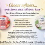 Care & more soft cream with glycerin 75 ml deep moisturizing