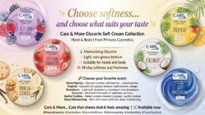 Care & more soft cream with glycerin 75 ml deep moisturizing