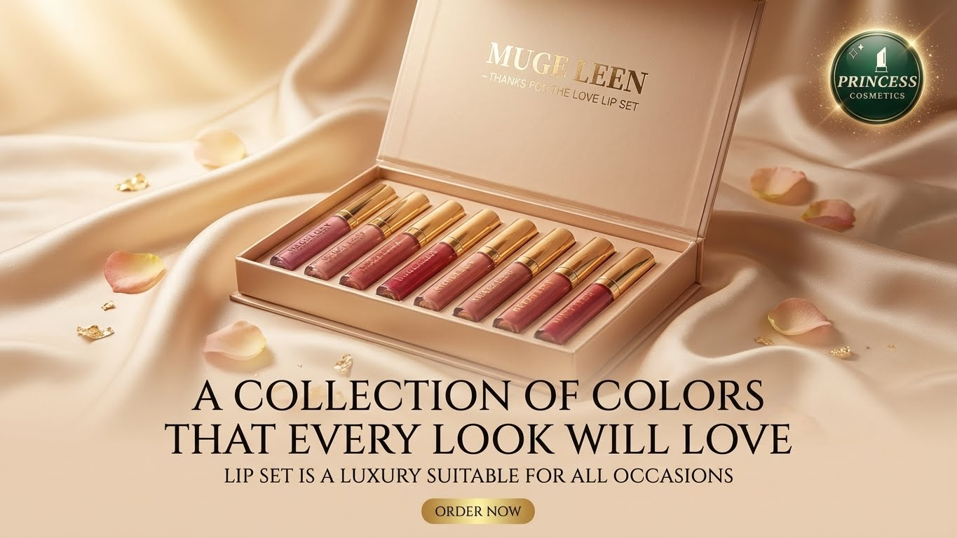 💄 MUGE LEEN – Thanks for the Love Lip Set