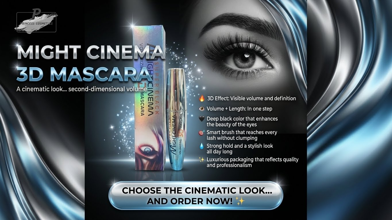 💎 Super Black Mighty Cinema 3D Mascara