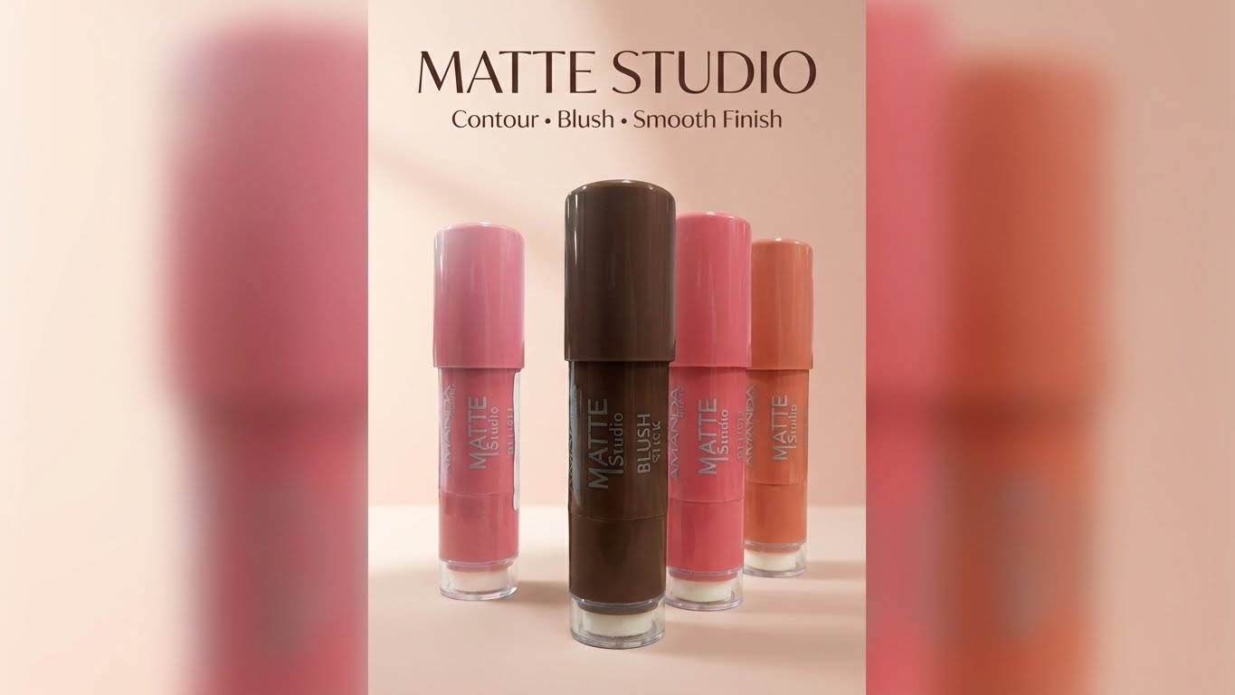 Amanda Milano Matte Studio Blush Stick,