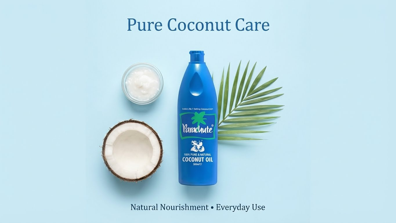 Parachute 100% Pure and Natural Coconut Oil 200 ml