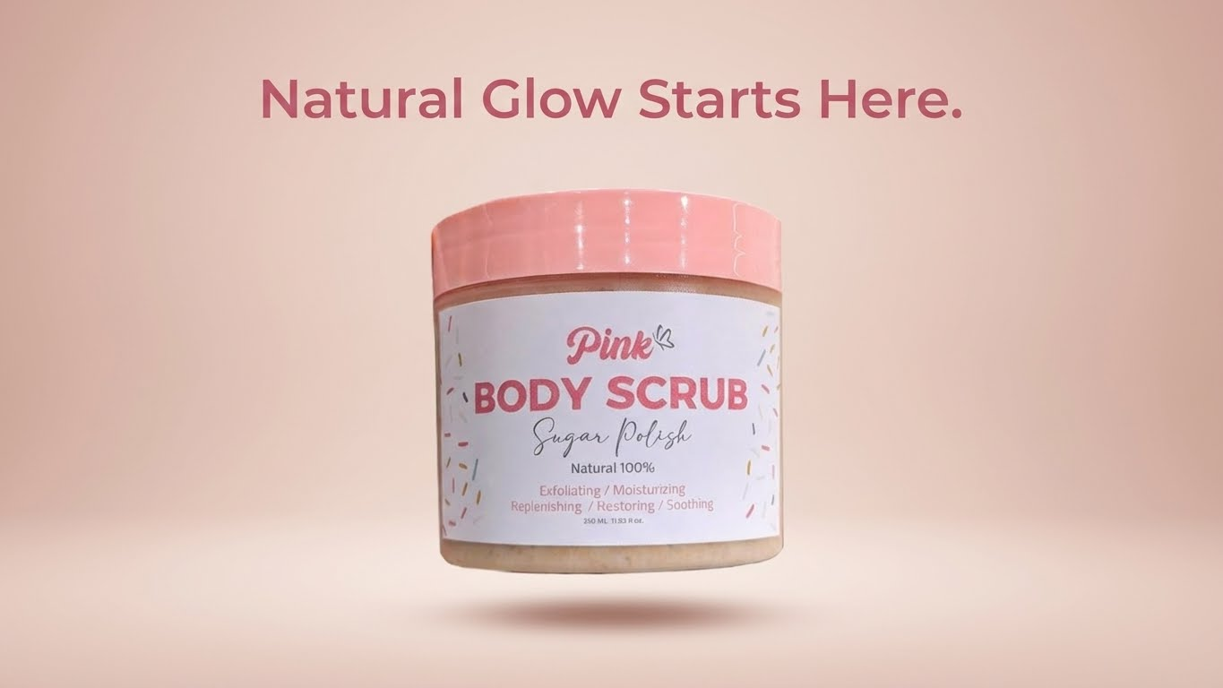 pink sugar polish body scrub 350ml