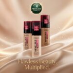 L'Oréal Paris Infallible 32H Fresh Wear Foundation 225 Beige Sand, longwear, weightless feel, transfer-proof and waterproof, full coverage base with Vitamin C, SPF 25