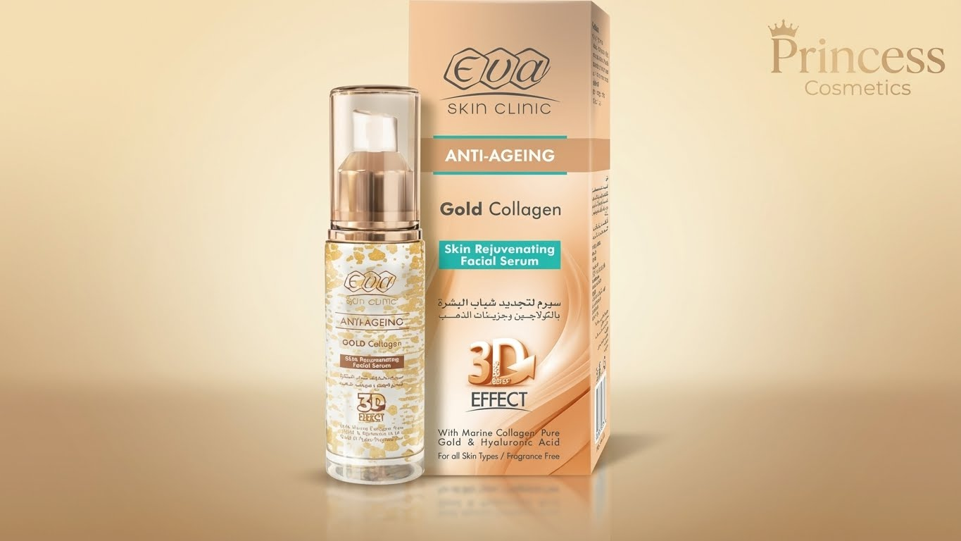 Eva Skin Clinic Anti-Ageing Gold Collagen Skin Rejuvenating Facial Serum 30 ml