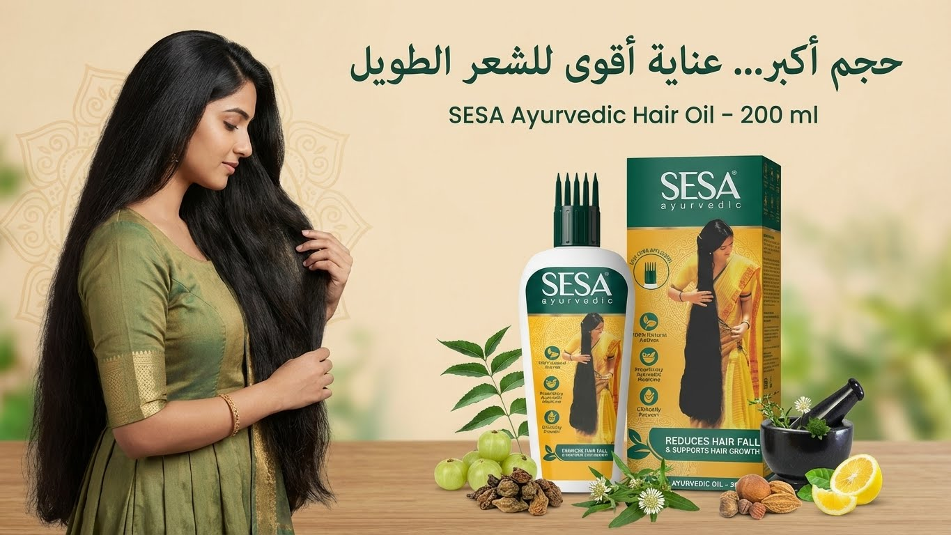 SESA Ayurvedic Hair Oil With Bhringraj