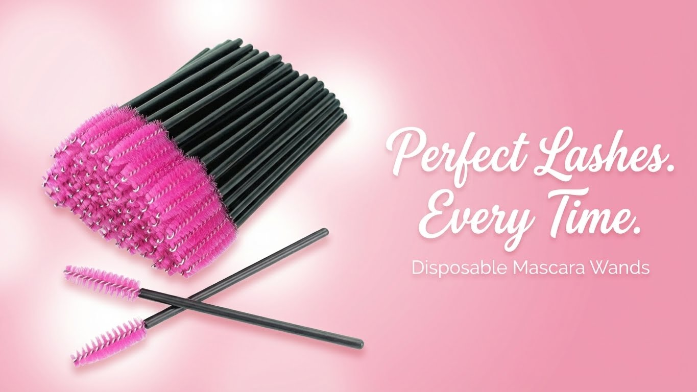 Eyelash Brushes Mascara Wands Eye Lash Eyebrow Applicator Cosmetic Makeup Brush Tool Kits