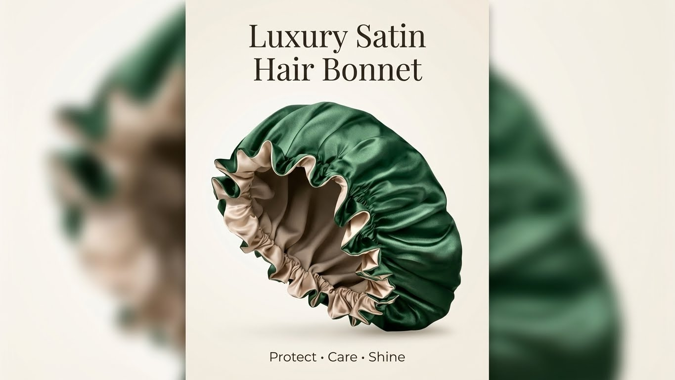 بونيه ستان مزدوج لحماية الشعر أثناء النوم
