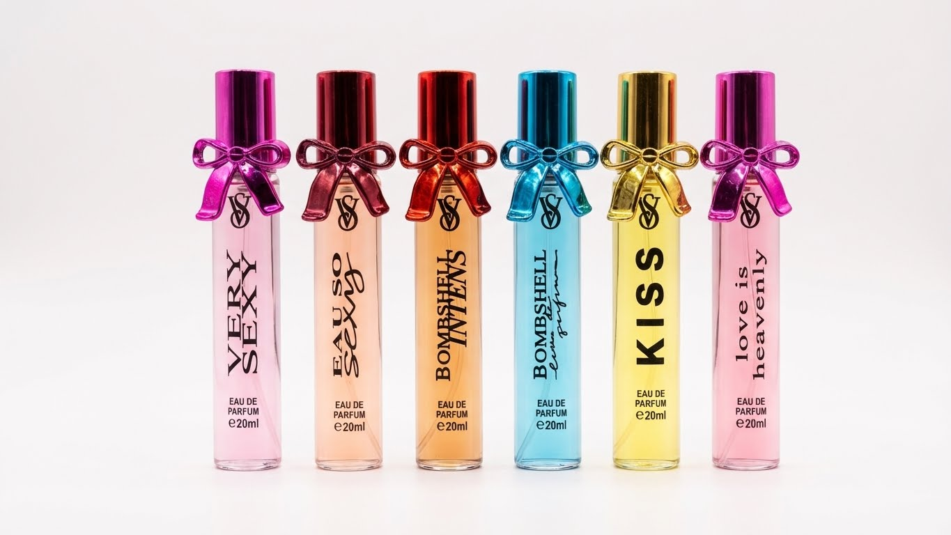 عطر ميني نسائي 20 مل – تشكيلة روائح أنثوية متعددة