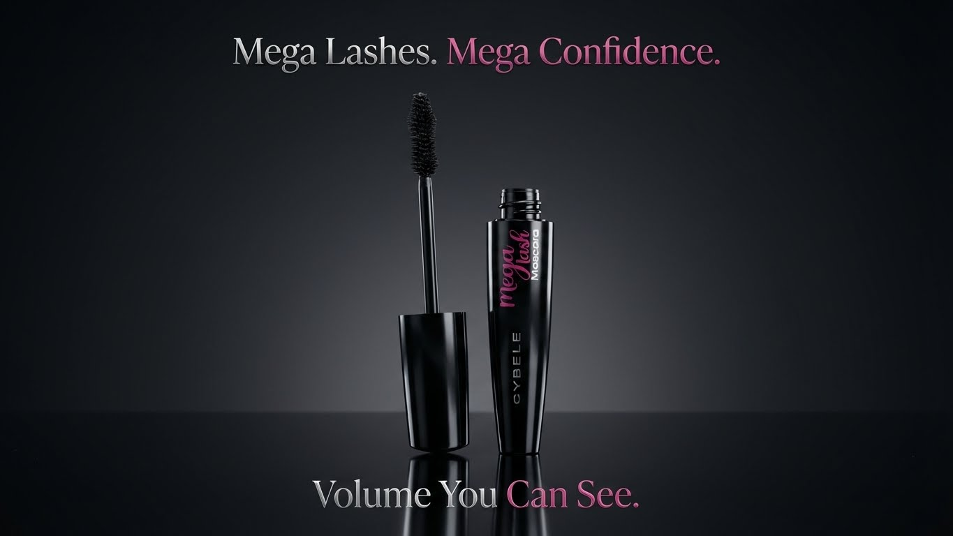 Cybele Mega Lash Mascara - No. 01 Dark Black