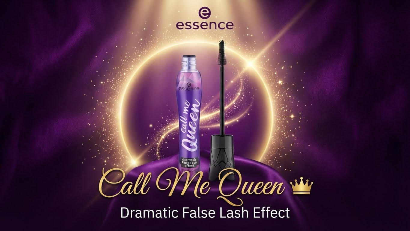 Call Me Queen Dramatic False Lash Effect Mascara | Black | Volumizing Lengthening Defining | False Lash Effect | Vegan | Longlasting Curling Mascara | Bold Eye Makeup | 11.5 ml Call Me Queen