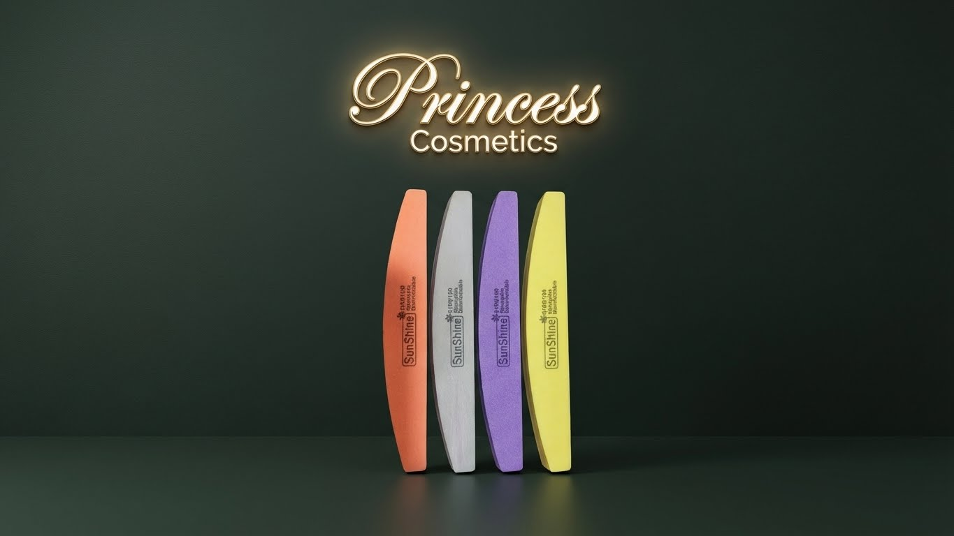 مبرد أظافر إسفنجي احترافي قابل للغسل – Sunshine 100/180