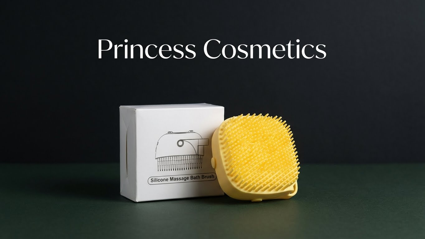 فرشاة استحمام سيليكون للمساج والتنظيف العميق