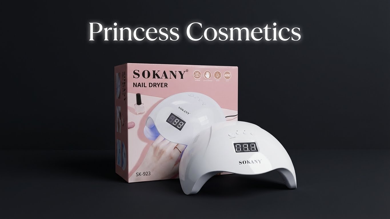جهاز تجفيف الأظافر SOKANY UV LED احترافي – 48 واط (SK-923)