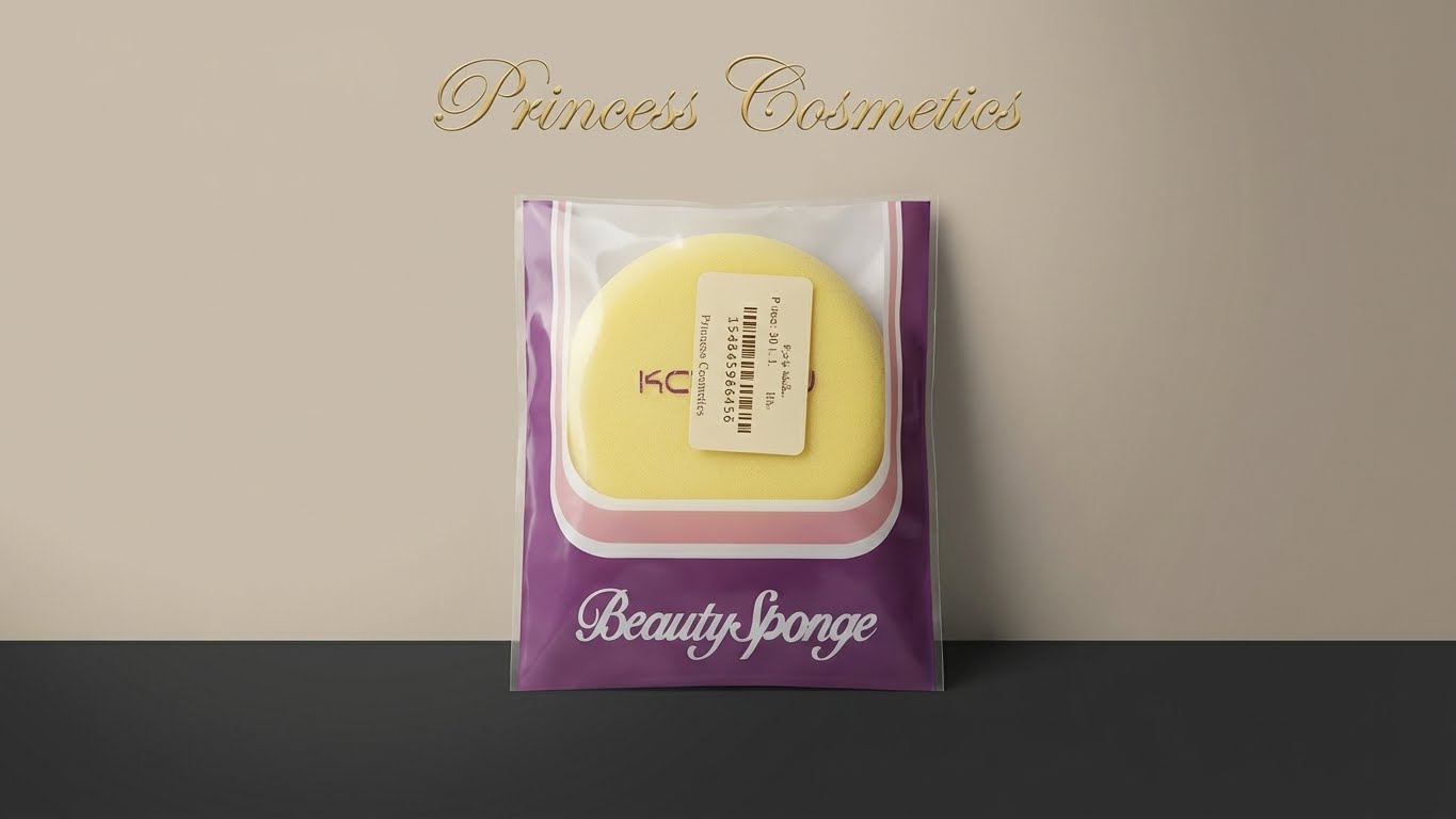 إسفنجة مكياج ناعمة لتوزيع الفاونديشن والبودر