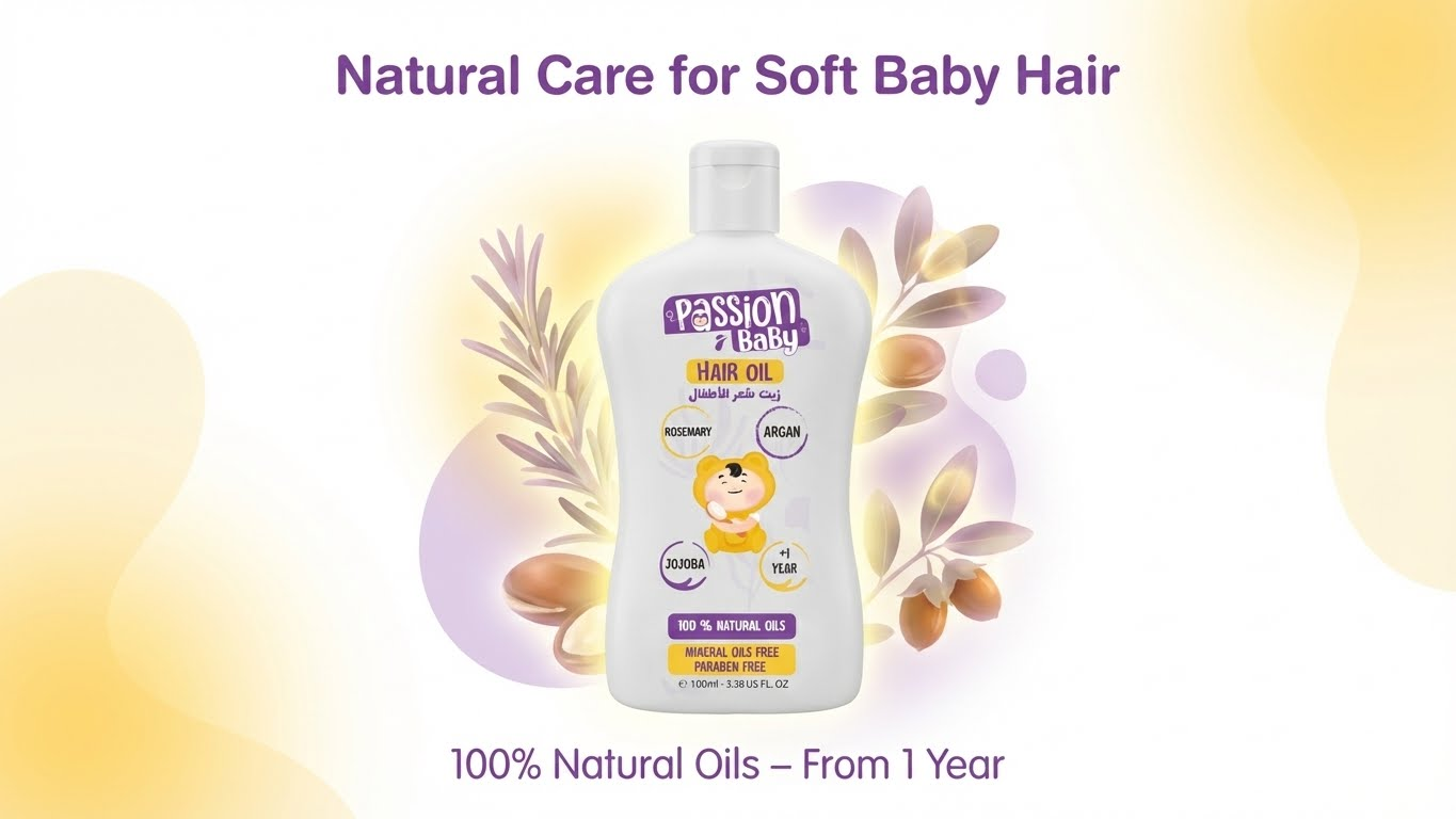 زيت شعر اطفال باشن بيبي