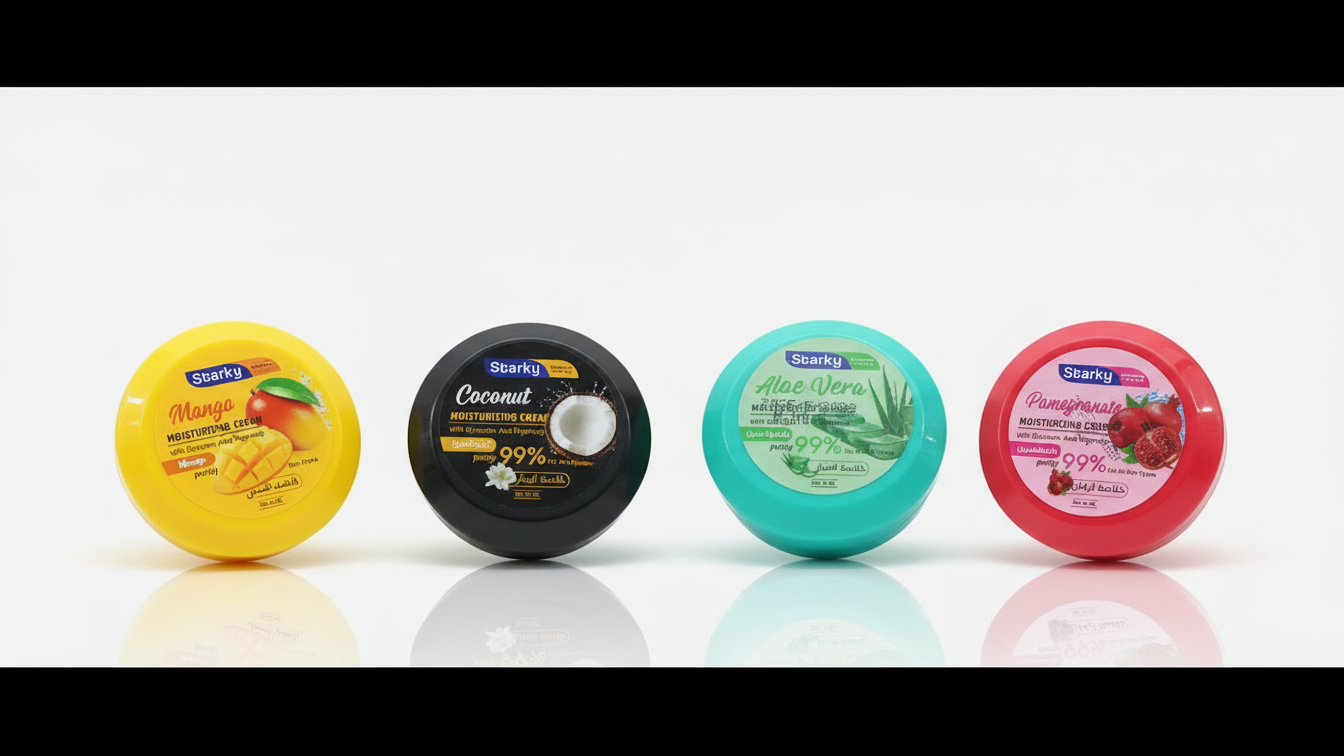 كريم ترطيب بالمانجو – Starky – مع بانثينول وفيتامينات – 50 مل