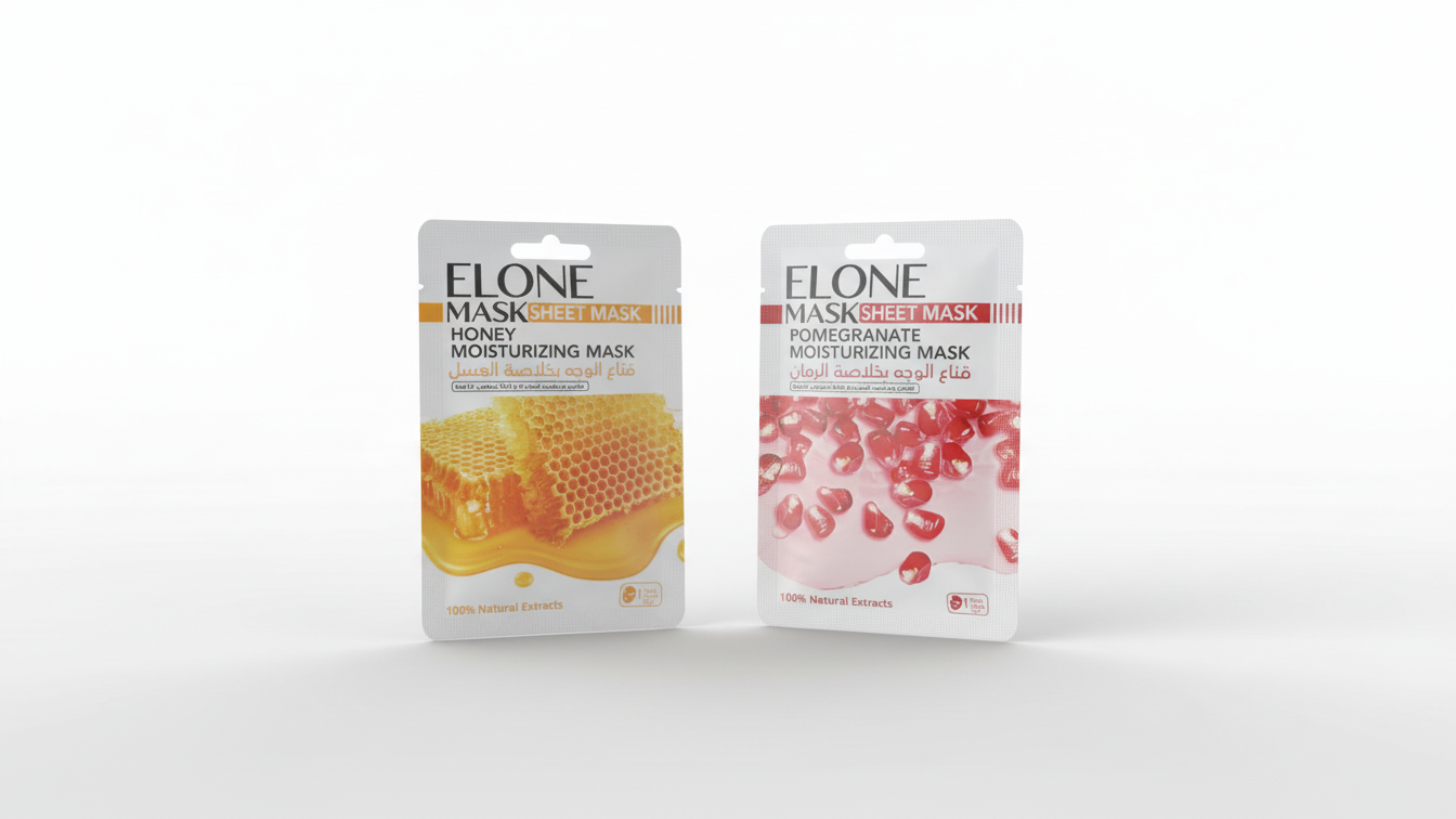 ماسك ورقي للوجه بخلاصة العسل – ELONE Sheet Mask