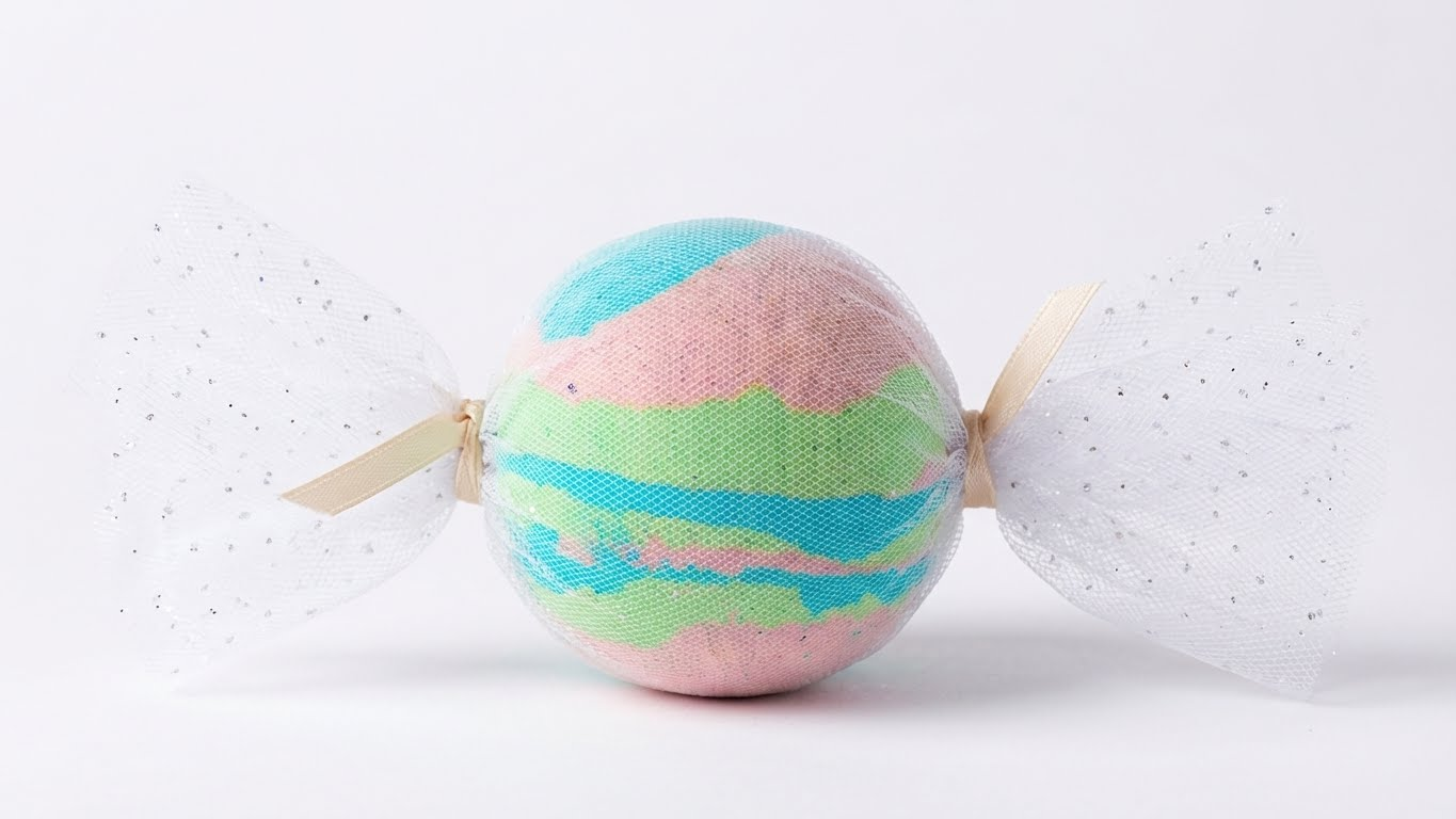 كورة فوّارة للاستحمام 🌸🛁