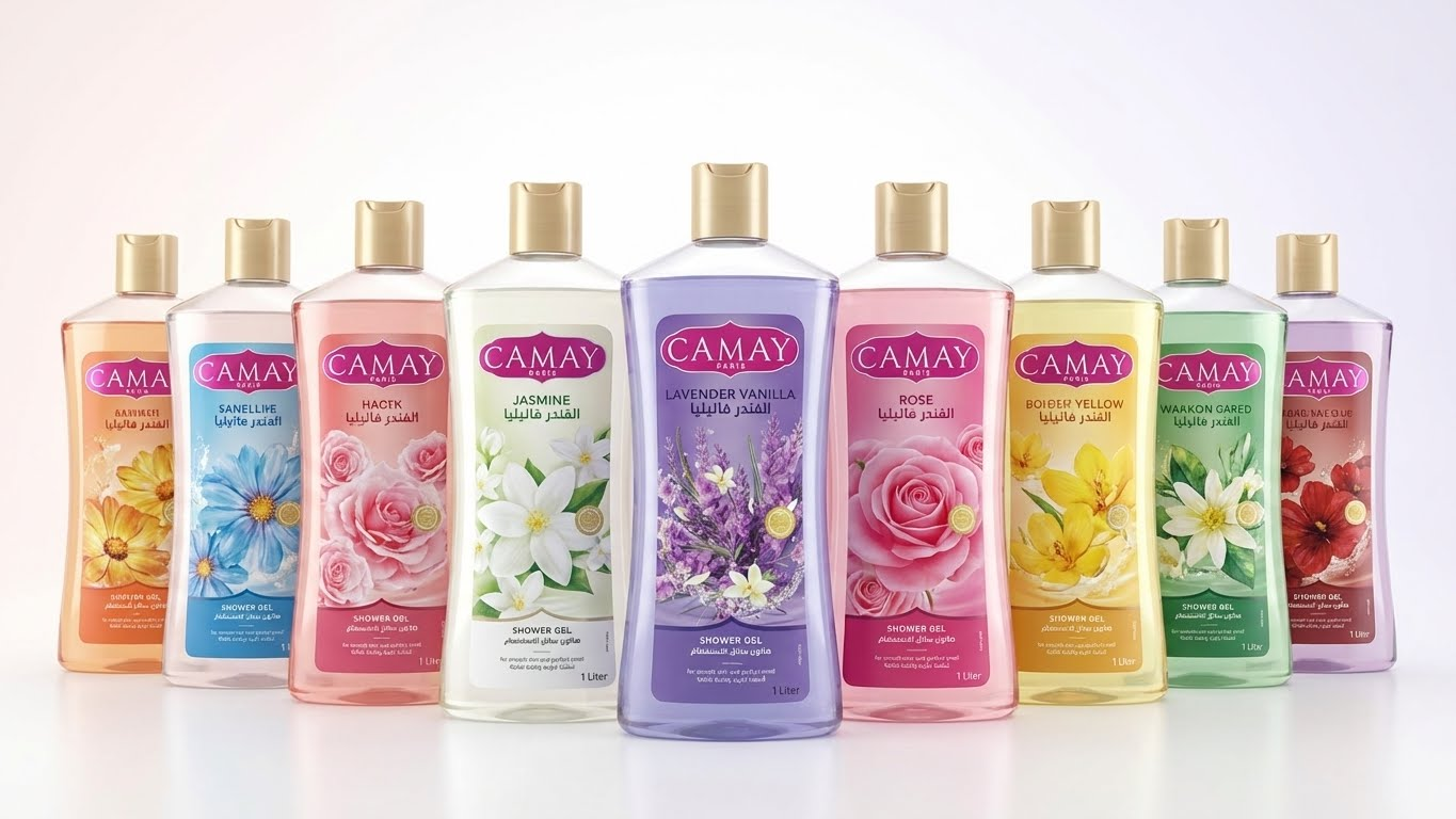 جل استحمام كاماي باريس برائحة الياسمين – Camay Paris Jasmine Shower Gel (1 لتر)