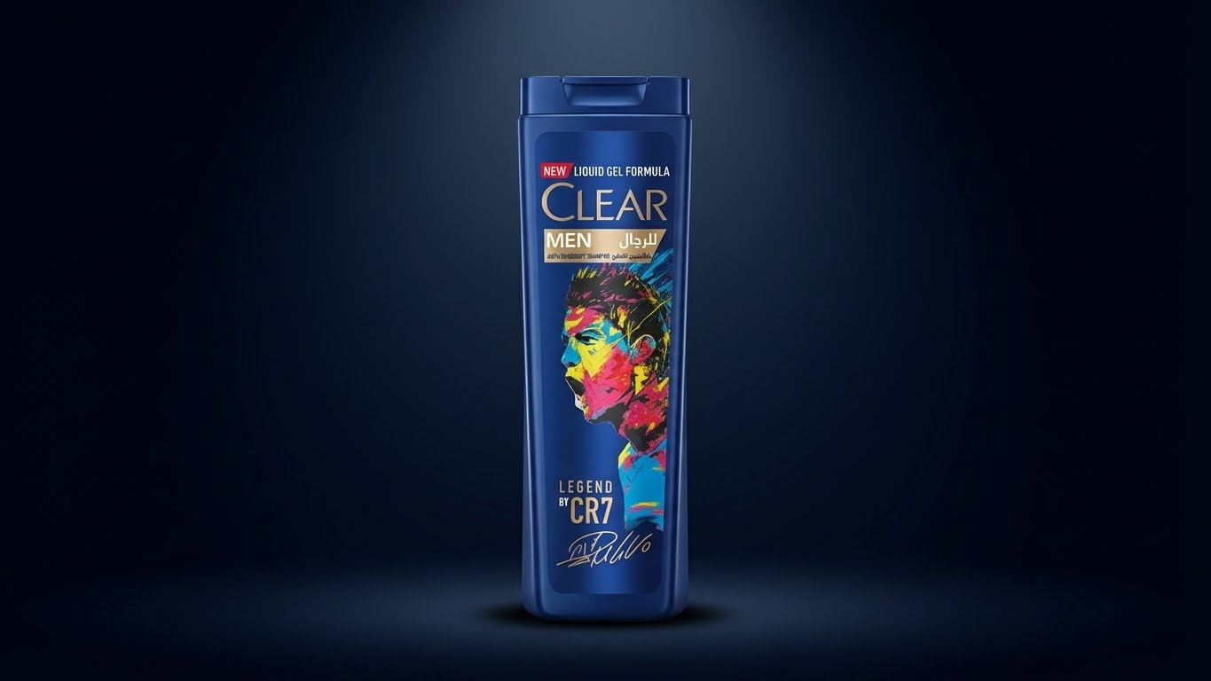 شامبو كلير للرجال ضد القشرة ليجند CR7 – Clear Men Anti-Dandruff Shampoo Legend by CR7