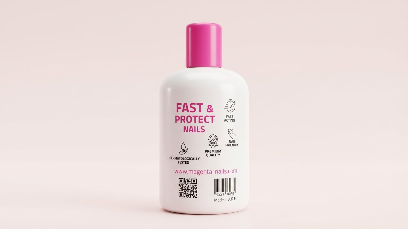 محلول MaGenta Nails Fast & Protect Nails – عناية وحماية الأظافر